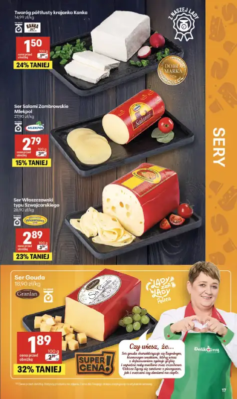 Delikatesy Centrum - gazetka promocyjna Gazetka  do środy 13.05 - strona 17