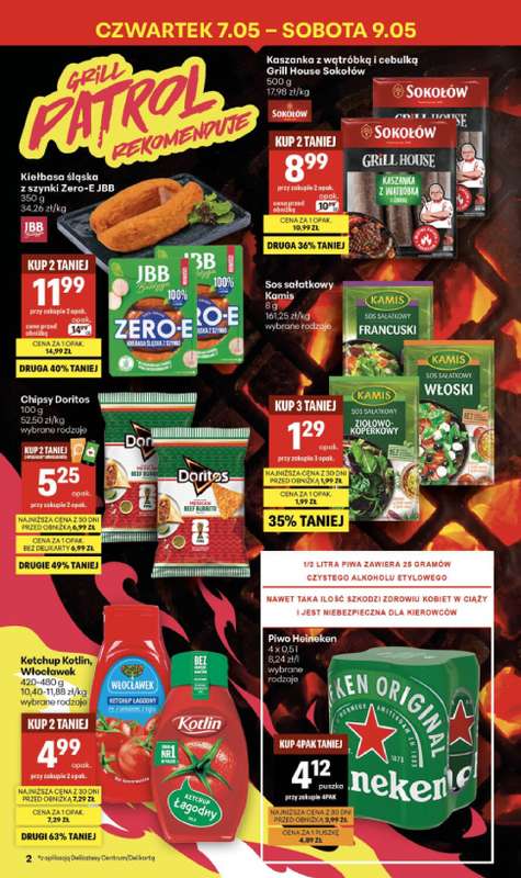 Delikatesy Centrum - gazetka promocyjna Gazetka  do środy 13.05 - strona 2