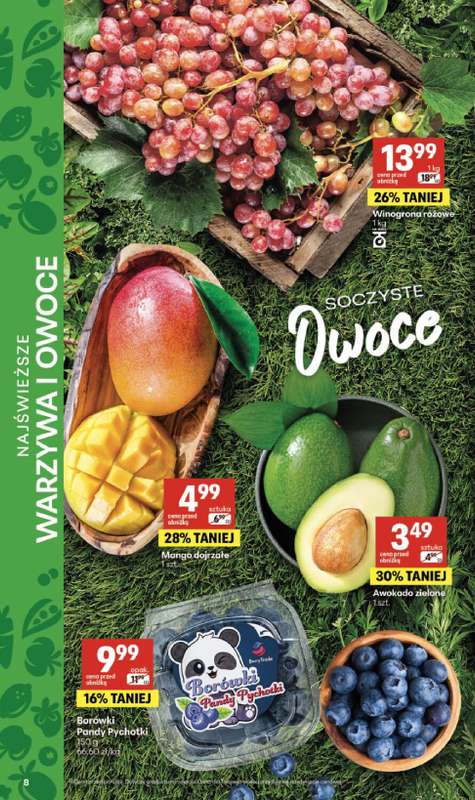Delikatesy Centrum - gazetka promocyjna Gazetka  do środy 13.05 - strona 8