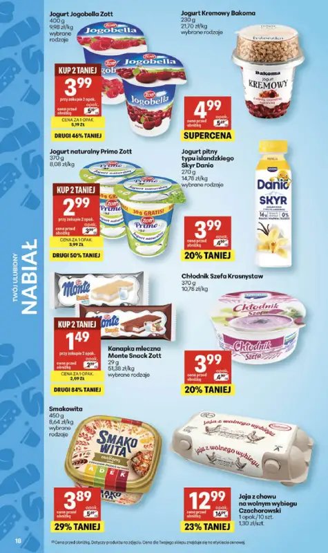 Delikatesy Centrum - gazetka promocyjna Gazetka  do środy 13.05 - strona 18