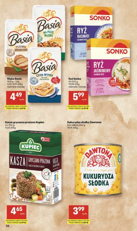 Delikatesy Centrum - gazetka promocyjna Gazetka  do środy 13.05 - strona 24