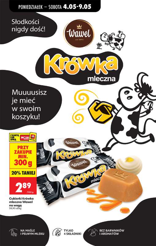 Biedronka - gazetka promocyjna Od poniedziałku od poniedziałku 04.05 do soboty 09.05 - strona 84
