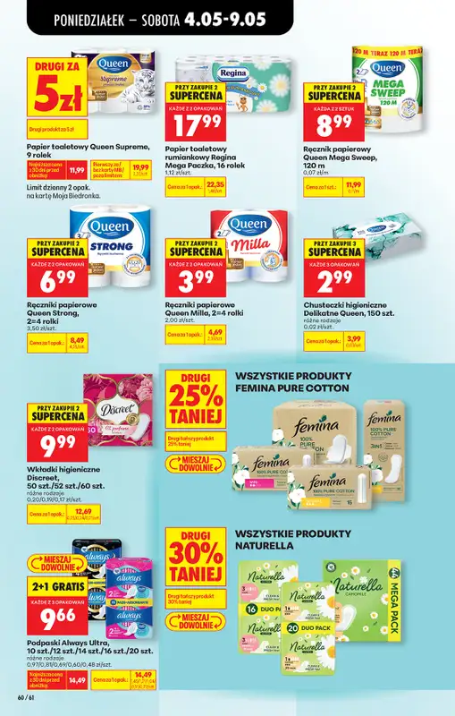 Biedronka - gazetka promocyjna Od poniedziałku od poniedziałku 04.05 do soboty 09.05 - strona 70