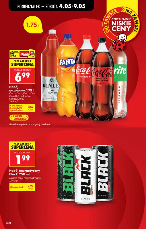 Biedronka - gazetka promocyjna Od poniedziałku, Z ladą tradycyjną od poniedziałku 04.05 do soboty 09.05 - strona 10