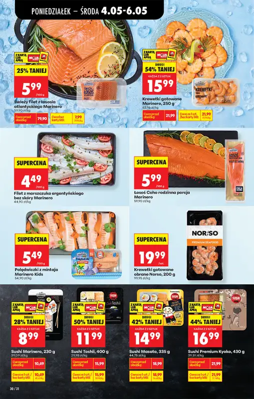 Biedronka - gazetka promocyjna Od poniedziałku, Z ladą tradycyjną od poniedziałku 04.05 do soboty 09.05 - strona 34