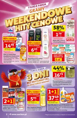 Auchan - gazetka promocyjna Gazetka 30 Lat Supermarket Auchan od czwartku 07.05 do środy 13.05 - strona 2