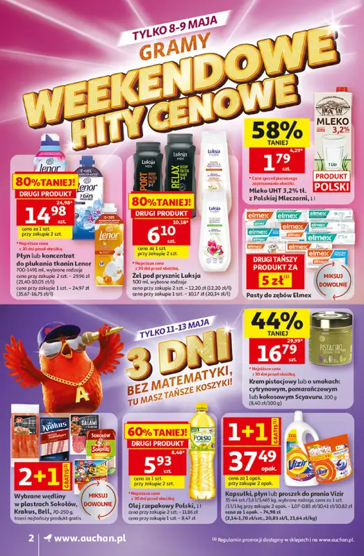 Auchan - gazetka promocyjna Gazetka 30 Lat Supermarket Auchan   - strona 2