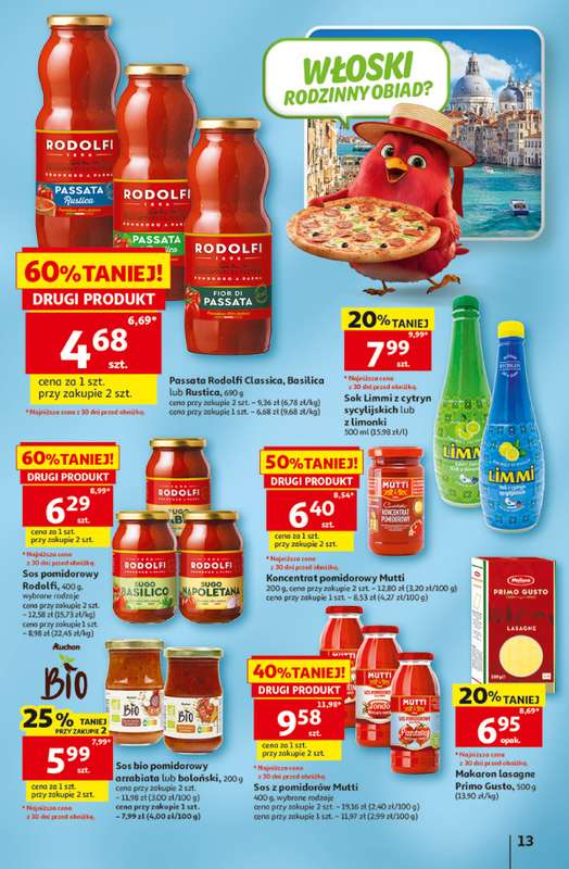 Auchan - gazetka promocyjna Gazetka 30 Lat Hipermarket Auchan od czwartku 07.05 do środy 13.05 - strona 13