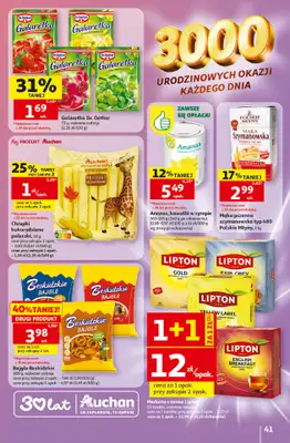 Auchan - gazetka promocyjna Gazetka 30 Lat Hipermarket Auchan od czwartku 07.05 do środy 13.05 - strona 41