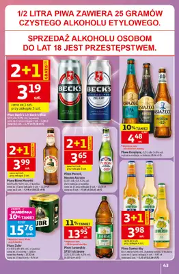 Auchan - gazetka promocyjna Gazetka 30 Lat Hipermarket Auchan od czwartku 07.05 do środy 13.05 - strona 43