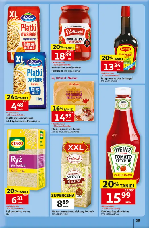 Auchan - gazetka promocyjna Gazetka 30 Lat Hipermarket Auchan od czwartku 07.05 do środy 13.05 - strona 29