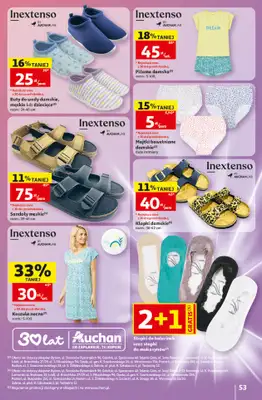 Auchan - gazetka promocyjna Gazetka 30 Lat Hipermarket Auchan od czwartku 07.05 do środy 13.05 - strona 53