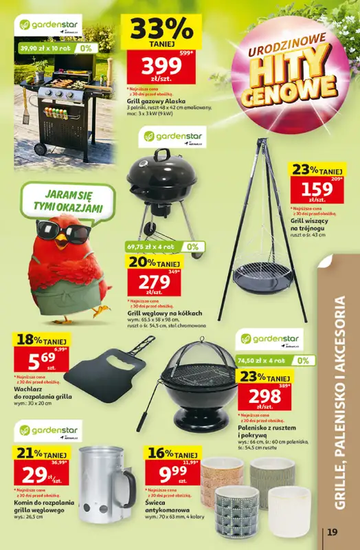 Auchan - gazetka promocyjna Gazetka 30 Lat Hipermarket Auchan od czwartku 07.05 do środy 13.05 - strona 19