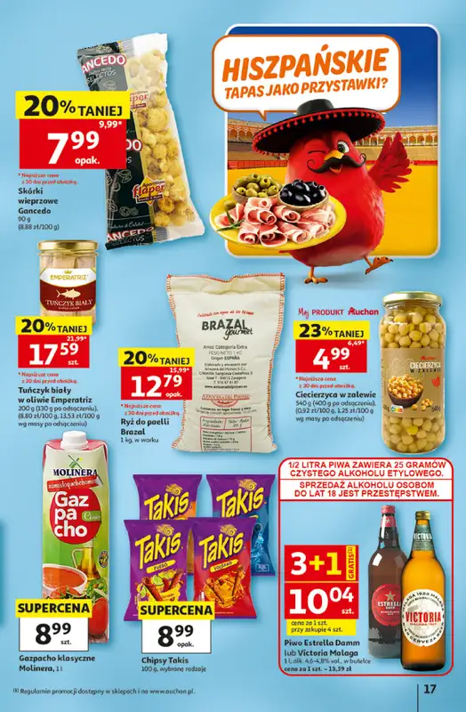 Auchan - gazetka promocyjna Gazetka 30 Lat Hipermarket Auchan od czwartku 07.05 do środy 13.05 - strona 17