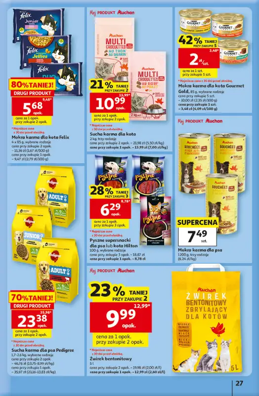 Auchan - gazetka promocyjna Gazetka 30 Lat Hipermarket Auchan od czwartku 07.05 do środy 13.05 - strona 27