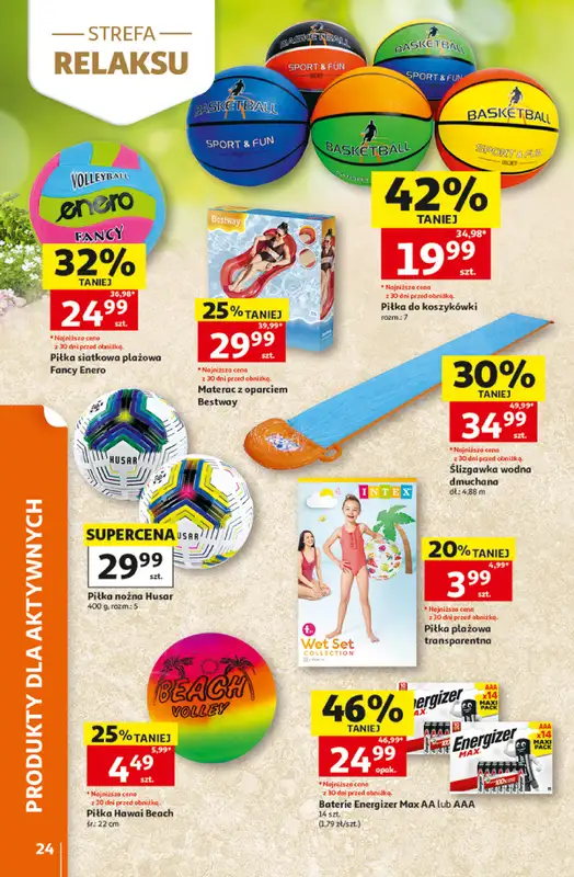 Auchan - gazetka promocyjna Gazetka 30 Lat Hipermarket Auchan od czwartku 07.05 do środy 13.05 - strona 24