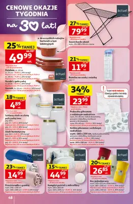 Auchan - gazetka promocyjna Gazetka 30 Lat Hipermarket Auchan od czwartku 07.05 do środy 13.05 - strona 48