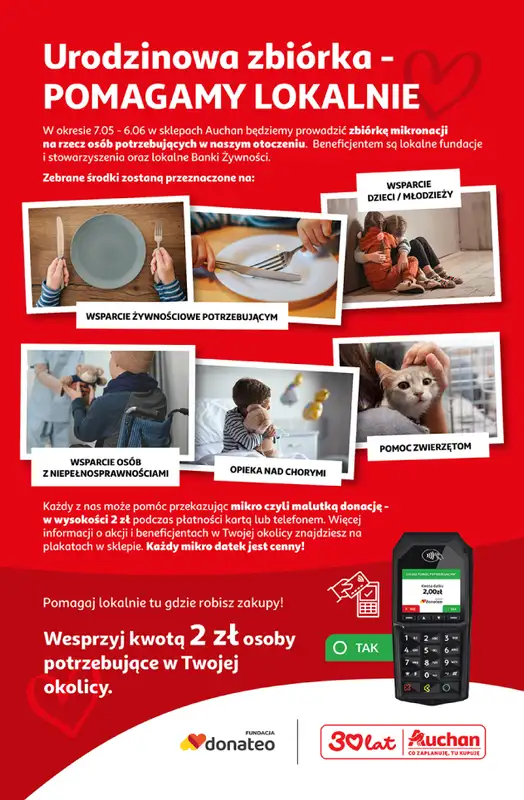 Auchan - gazetka promocyjna Gazetka 30 Lat Hipermarket Auchan od czwartku 07.05 do środy 13.05 - strona 56