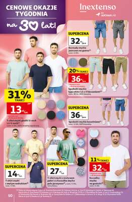 Auchan - gazetka promocyjna Gazetka 30 Lat Hipermarket Auchan od czwartku 07.05 do środy 13.05 - strona 50