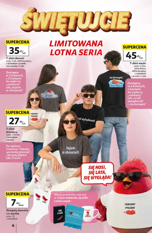 Auchan - gazetka promocyjna Gazetka 30 Lat Hipermarket Auchan od czwartku 07.05 do środy 13.05 - strona 6