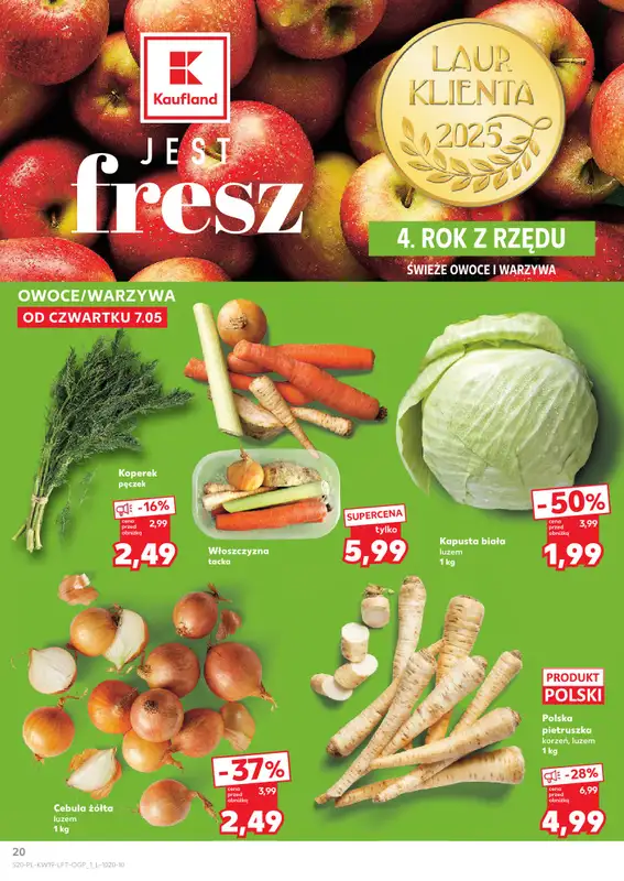 Kaufland - gazetka promocyjna Gazetka Tygodnia od czwartku 07.05 do środy 13.05 - strona 20