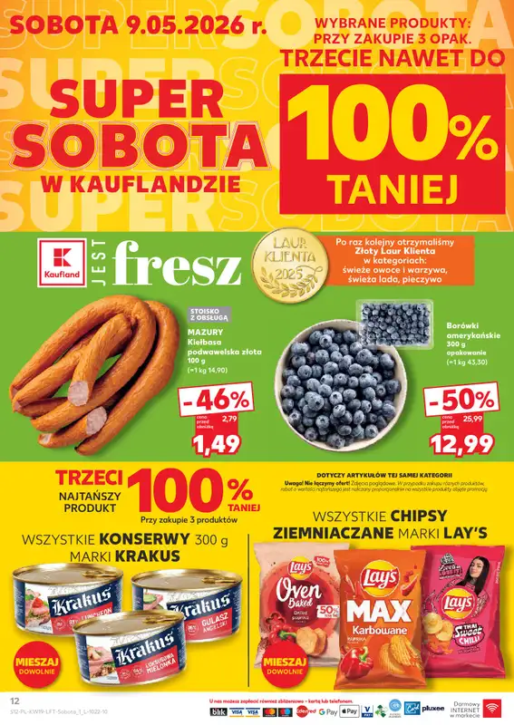 Kaufland - gazetka promocyjna Gazetka Tygodnia od czwartku 07.05 do środy 13.05 - strona 12
