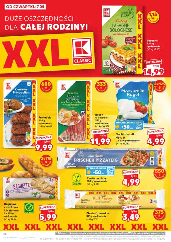 Kaufland - gazetka promocyjna Gazetka Tygodnia od czwartku 07.05 do środy 13.05 - strona 14
