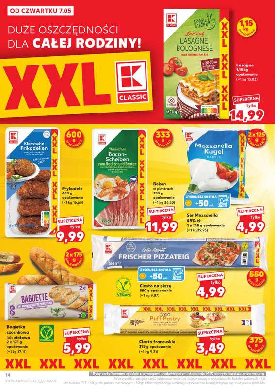 Kaufland - gazetka promocyjna Gazetka Tygodnia od czwartku 07.05 do środy 13.05 - strona 14
