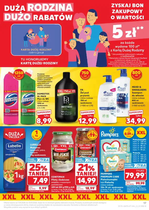 Kaufland - gazetka promocyjna Gazetka Tygodnia od czwartku 07.05 do środy 13.05 - strona 17