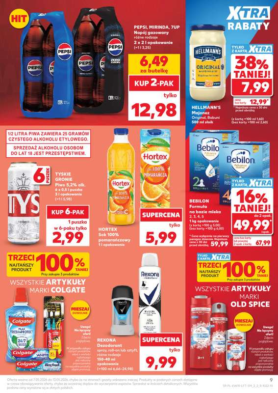 Kaufland - gazetka promocyjna Gazetka Tygodnia od czwartku 07.05 do środy 13.05 - strona 9