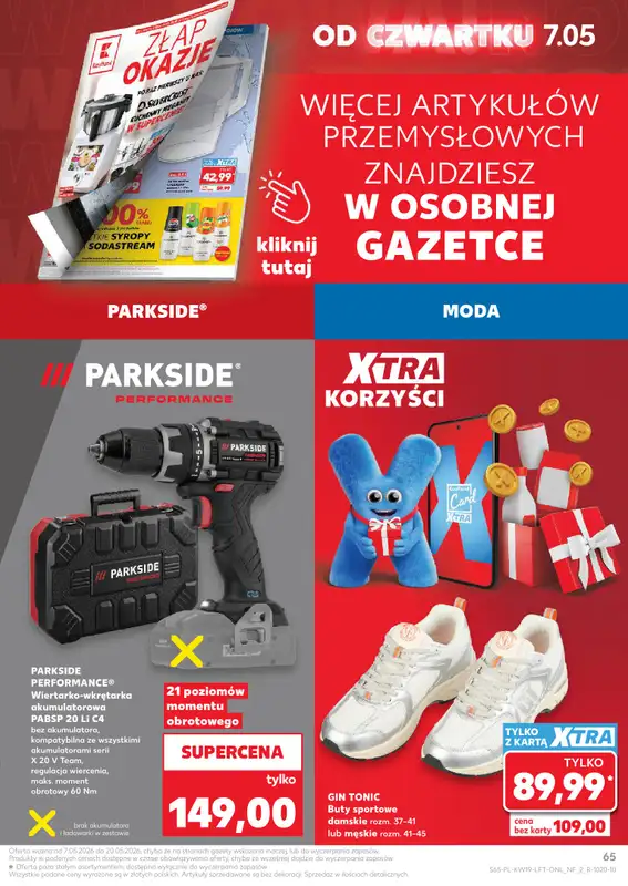 Kaufland - gazetka promocyjna Gazetka Tygodnia od czwartku 07.05 do środy 13.05 - strona 65