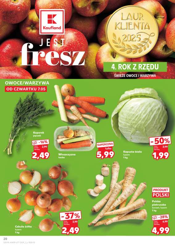 Kaufland - gazetka promocyjna Gazetka Tygodnia od czwartku 07.05 do środy 13.05 - strona 20