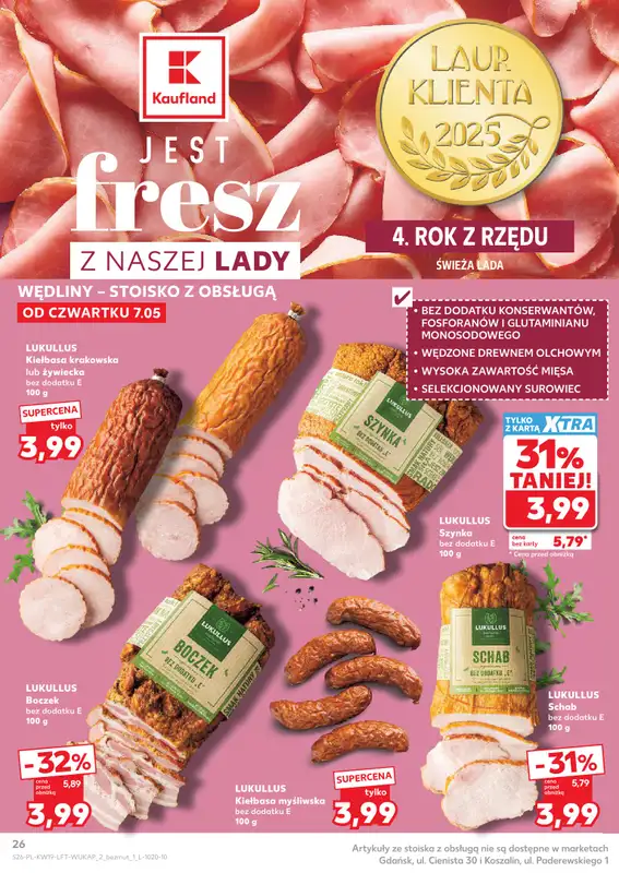 Kaufland - gazetka promocyjna Gazetka Tygodnia od czwartku 07.05 do środy 13.05 - strona 26