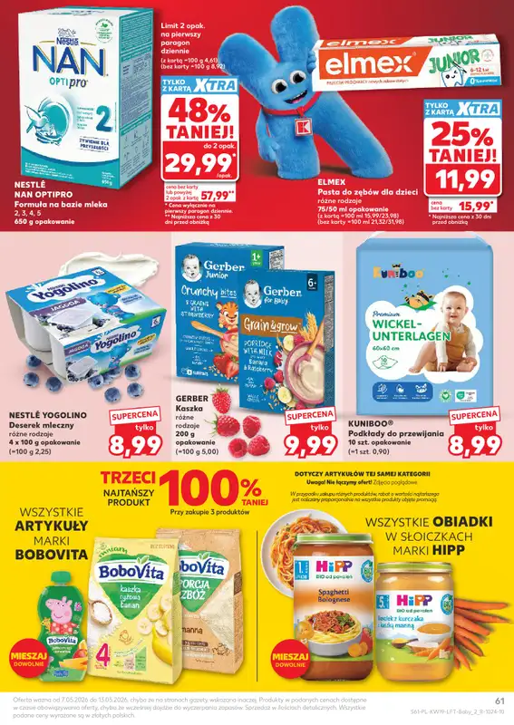 Kaufland - gazetka promocyjna Gazetka Tygodnia od czwartku 07.05 do środy 13.05 - strona 61