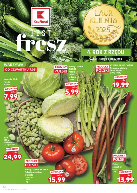 Kaufland - gazetka promocyjna Gazetka Tygodnia od czwartku 07.05 do środy 13.05 - strona 22