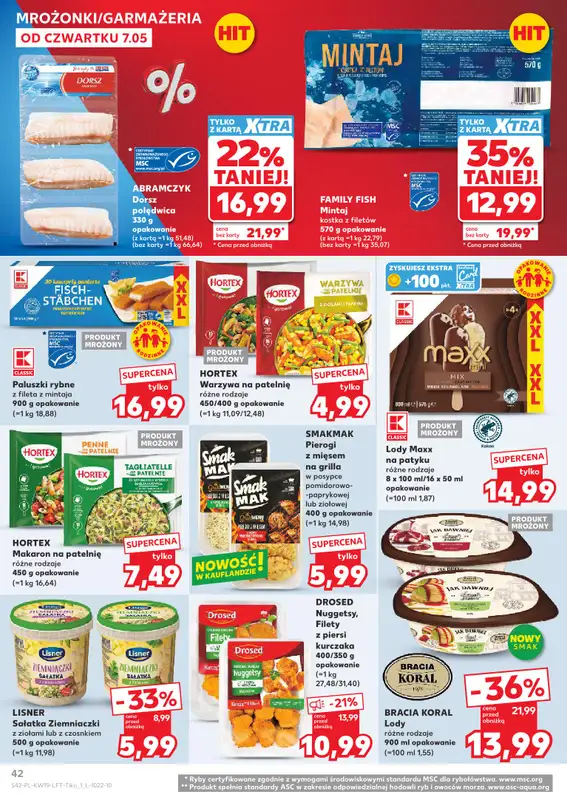 Kaufland - gazetka promocyjna Gazetka Tygodnia od czwartku 07.05 do środy 13.05 - strona 42
