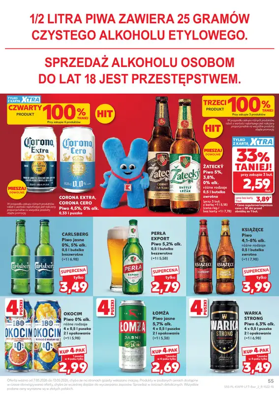 Kaufland - gazetka promocyjna Gazetka Tygodnia od czwartku 07.05 do środy 13.05 - strona 55