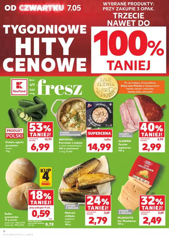 Kaufland - gazetka promocyjna Gazetka Tygodnia od czwartku 07.05 do środy 13.05 - strona 6