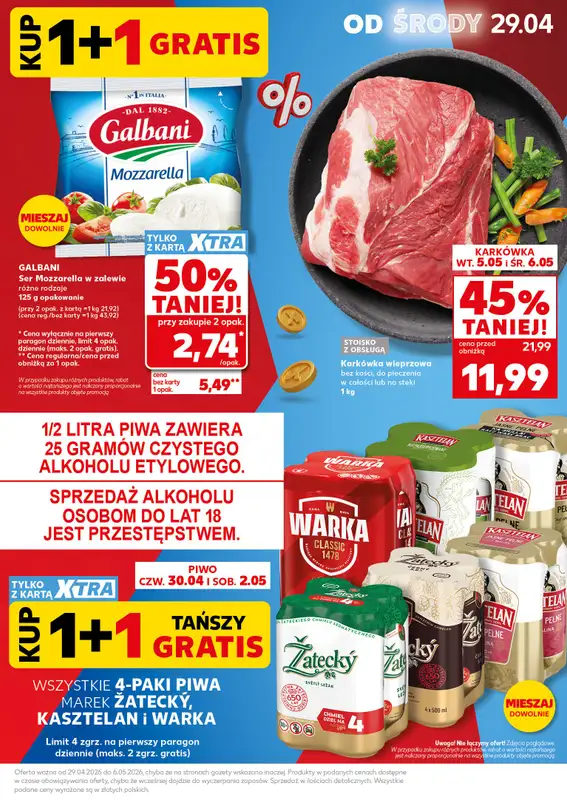 Kaufland - gazetka promocyjna Gazetka Tygodnia od środy 29.04 do środy 06.05 - strona 5