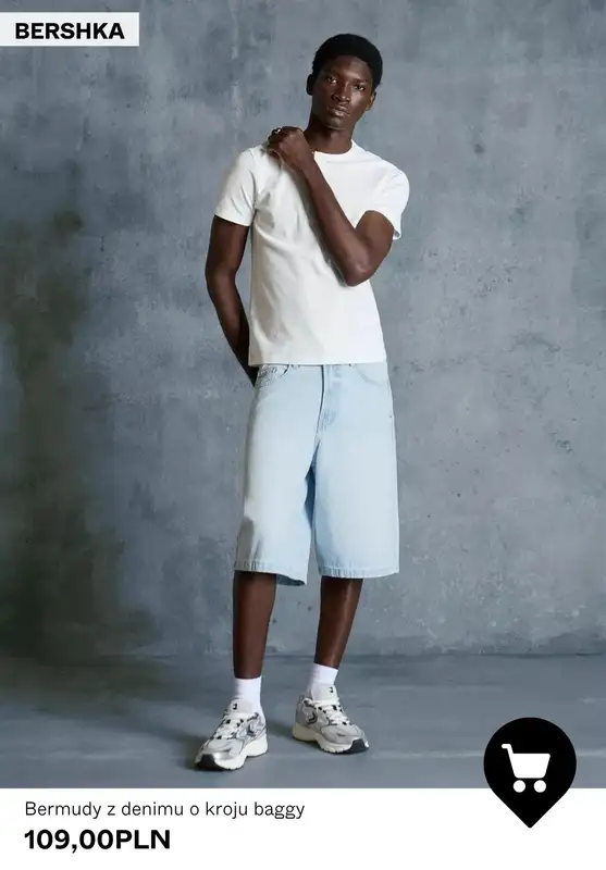 Bershka - gazetka promocyjna Bermudy męskie od 69,90 PLN od wtorku 05.05  - strona 8