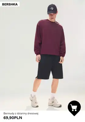 Bershka - gazetka promocyjna Bermudy męskie od 69,90 PLN od wtorku 05.05  - strona 7