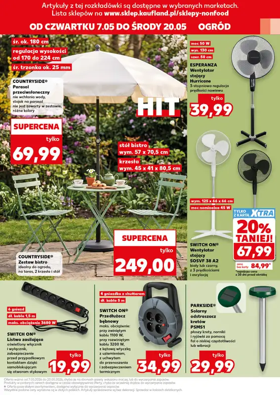 Kaufland - gazetka promocyjna Oferta Kaufland - Non Food  do środy 20.05 - strona 9