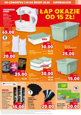 Kaufland - gazetka promocyjna Oferta Kaufland - Non Food od czwartku 07.05 do środy 20.05 - strona 13
