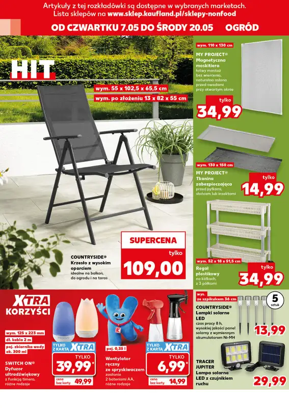 Kaufland - gazetka promocyjna Oferta Kaufland - Non Food od czwartku 07.05 do środy 20.05 - strona 8