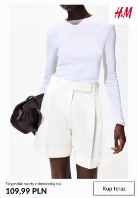 H&M - gazetka promocyjna Damskie SZORTY od 52,99 PLN od wtorku 05.05  - strona 9