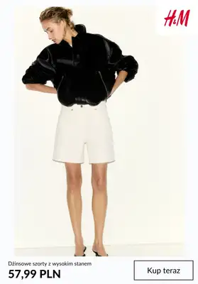 H&M - gazetka promocyjna Damskie SZORTY od 52,99 PLN od wtorku 05.05  - strona 2