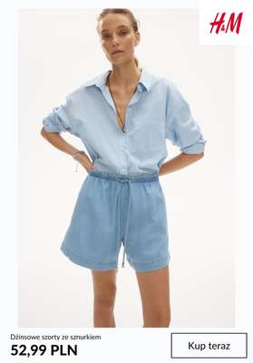 H&M - gazetka promocyjna Damskie SZORTY od 52,99 PLN od wtorku 05.05  - strona 4