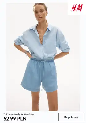 H&M - gazetka promocyjna Damskie SZORTY od 52,99 PLN od wtorku 05.05  - strona 4