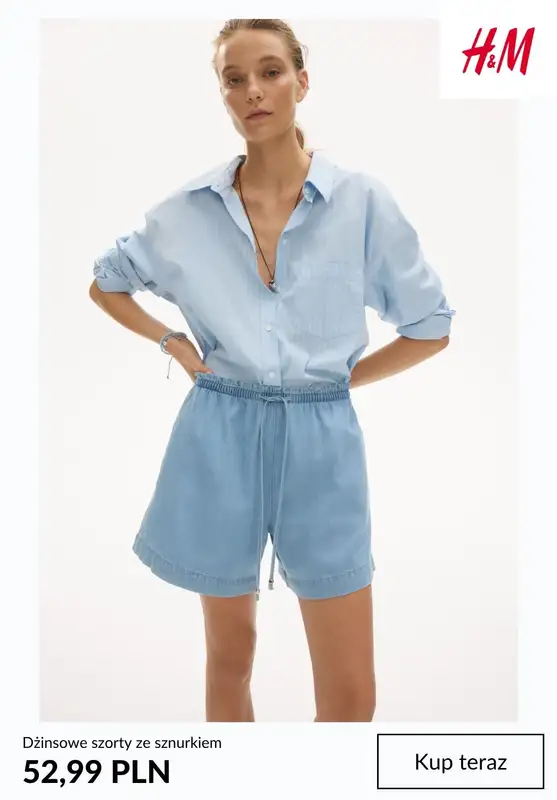 H&M - gazetka promocyjna Damskie SZORTY od 52,99 PLN od wtorku 05.05  - strona 4
