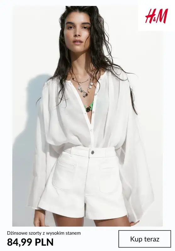 H&M - gazetka promocyjna Damskie SZORTY od 52,99 PLN od wtorku 05.05  - strona 3